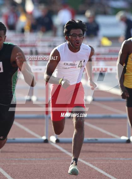 Thumbnail 2 in CIF NCS Meet of Champions (Boys 110 and 300 Meter Hurdles) photogallery.