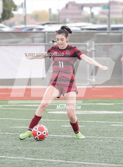 Thumbnail 3 in Red Mountain vs. Highland (Coyote Classic Soccer Tournament) photogallery.