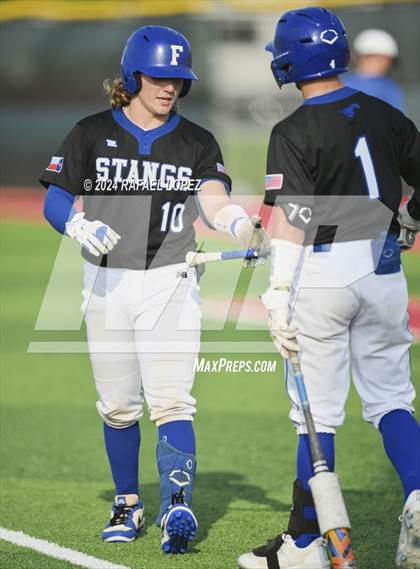 Thumbnail 1 in Friendswood vs. Nederland (UIL Baseball 5A Region 3 Bi-District) photogallery.