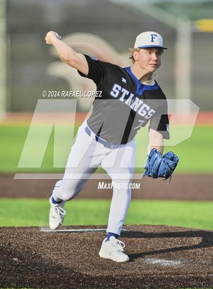 Thumbnail 3 in Friendswood vs. Nederland (UIL Baseball 5A Region 3 Bi-District) photogallery.