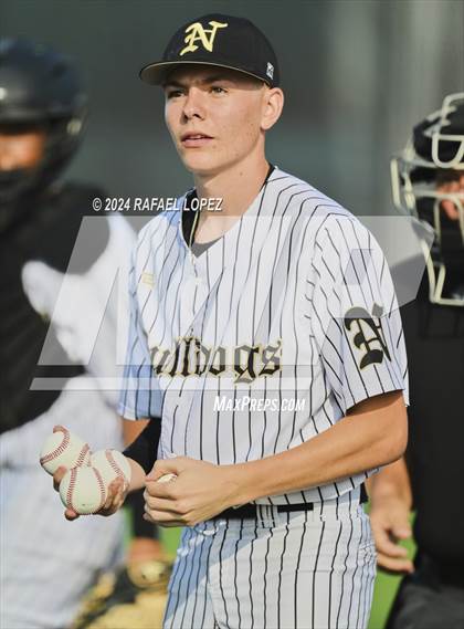 Thumbnail 1 in Friendswood vs. Nederland (UIL Baseball 5A Region 3 Bi-District) photogallery.
