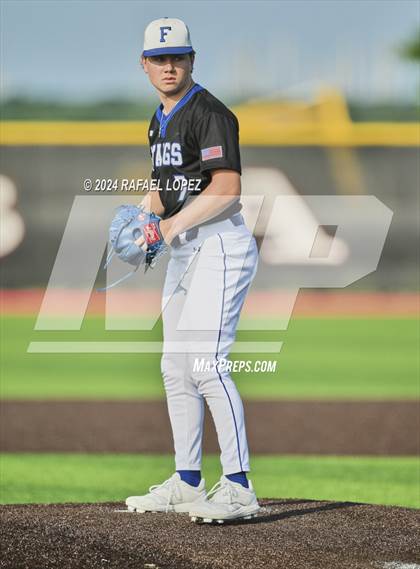 Thumbnail 2 in Friendswood vs. Nederland (UIL Baseball 5A Region 3 Bi-District) photogallery.