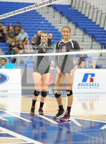 Thumbnail 2 in Crossroads vs. Woodcrest Christian (CIF SS D6 Final) photogallery.