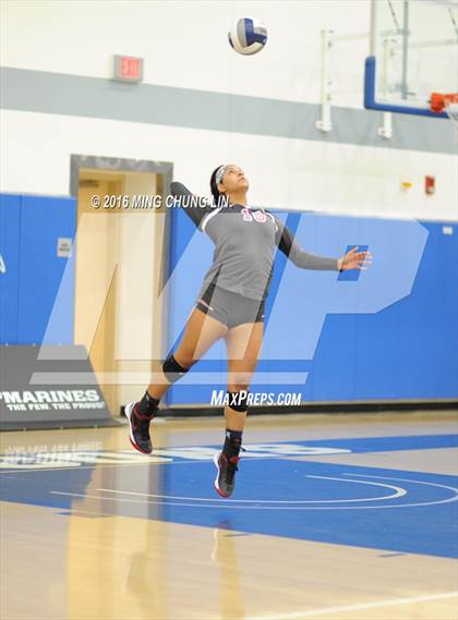 Thumbnail 3 in Crossroads vs. Woodcrest Christian (CIF SS D6 Final) photogallery.