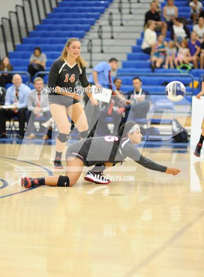 Thumbnail 1 in Crossroads vs. Woodcrest Christian (CIF SS D6 Final) photogallery.