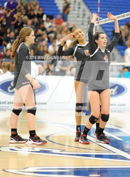 Thumbnail 2 in Crossroads vs. Woodcrest Christian (CIF SS D6 Final) photogallery.
