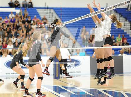 Thumbnail 1 in Crossroads vs. Woodcrest Christian (CIF SS D6 Final) photogallery.