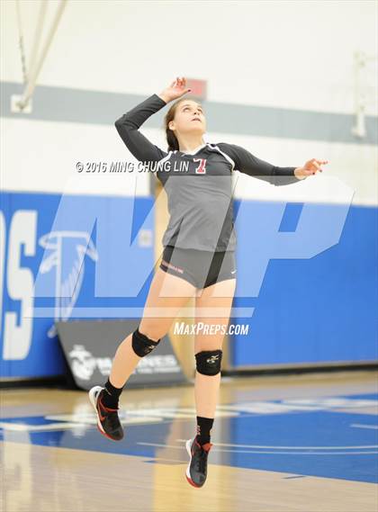 Thumbnail 2 in Crossroads vs. Woodcrest Christian (CIF SS D6 Final) photogallery.