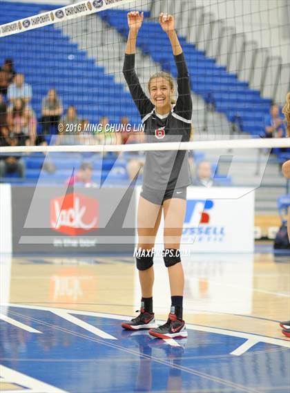 Thumbnail 2 in Crossroads vs. Woodcrest Christian (CIF SS D6 Final) photogallery.
