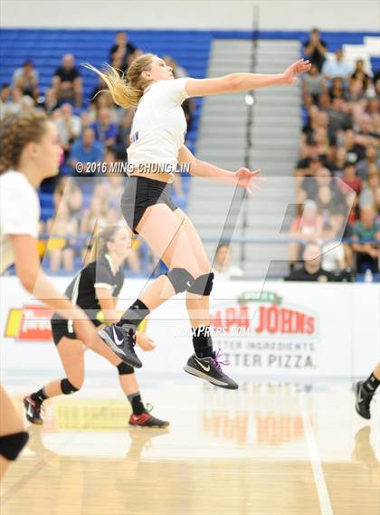 Thumbnail 2 in Crossroads vs. Woodcrest Christian (CIF SS D6 Final) photogallery.