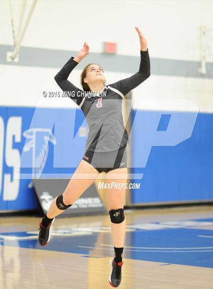 Thumbnail 2 in Crossroads vs. Woodcrest Christian (CIF SS D6 Final) photogallery.