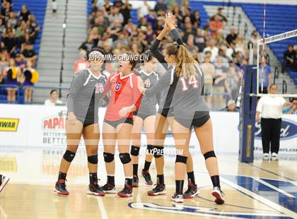 Thumbnail 1 in Crossroads vs. Woodcrest Christian (CIF SS D6 Final) photogallery.