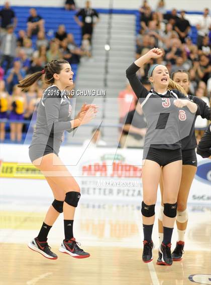 Thumbnail 1 in Crossroads vs. Woodcrest Christian (CIF SS D6 Final) photogallery.