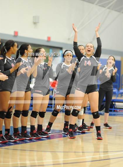 Thumbnail 2 in Crossroads vs. Woodcrest Christian (CIF SS D6 Final) photogallery.