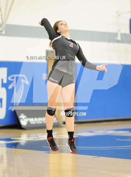 Thumbnail 1 in Crossroads vs. Woodcrest Christian (CIF SS D6 Final) photogallery.