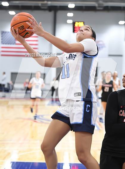 Thumbnail 1 in Carondelet vs. Centennial (Nike Tournament of Champions) - John Anderson Division Championship photogallery.