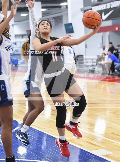 Thumbnail 3 in Carondelet vs. Centennial (Nike Tournament of Champions) - John Anderson Division Championship photogallery.