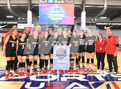 Thumbnail 2 in Carondelet vs. Centennial (Nike Tournament of Champions) - John Anderson Division Championship photogallery.