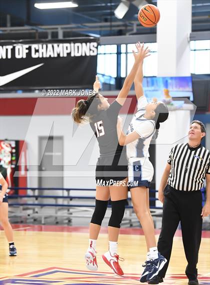Thumbnail 3 in Carondelet vs. Centennial (Nike Tournament of Champions) - John Anderson Division Championship photogallery.