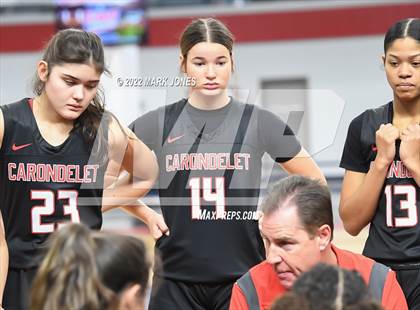 Thumbnail 3 in Carondelet vs. Centennial (Nike Tournament of Champions) - John Anderson Division Championship photogallery.