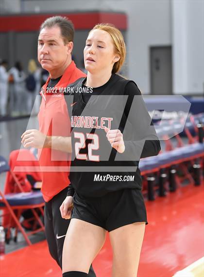 Thumbnail 2 in Carondelet vs. Centennial (Nike Tournament of Champions) - John Anderson Division Championship photogallery.