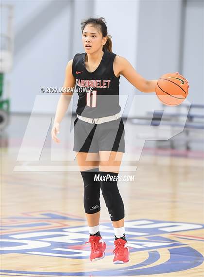 Thumbnail 3 in Carondelet vs. Centennial (Nike Tournament of Champions) - John Anderson Division Championship photogallery.