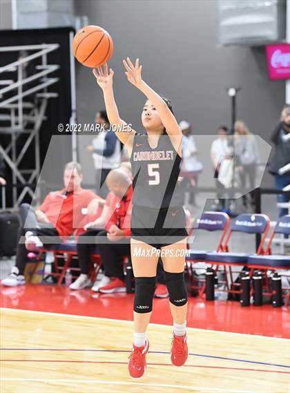 Thumbnail 2 in Carondelet vs. Centennial (Nike Tournament of Champions) - John Anderson Division Championship photogallery.