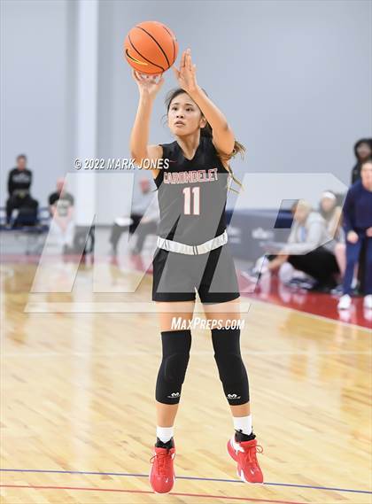 Thumbnail 2 in Carondelet vs. Centennial (Nike Tournament of Champions) - John Anderson Division Championship photogallery.