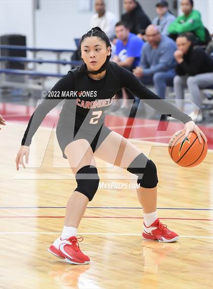 Thumbnail 2 in Carondelet vs. Centennial (Nike Tournament of Champions) - John Anderson Division Championship photogallery.
