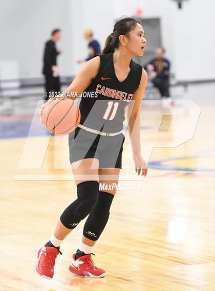 Thumbnail 2 in Carondelet vs. Centennial (Nike Tournament of Champions) - John Anderson Division Championship photogallery.