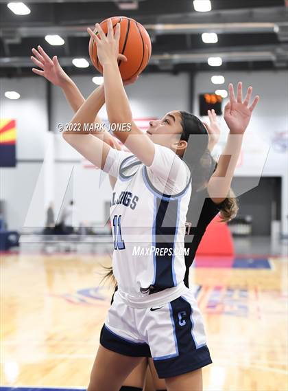 Thumbnail 3 in Carondelet vs. Centennial (Nike Tournament of Champions) - John Anderson Division Championship photogallery.