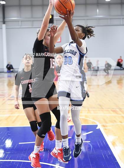 Thumbnail 2 in Carondelet vs. Centennial (Nike Tournament of Champions) - John Anderson Division Championship photogallery.