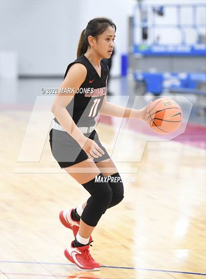 Thumbnail 2 in Carondelet vs. Centennial (Nike Tournament of Champions) - John Anderson Division Championship photogallery.