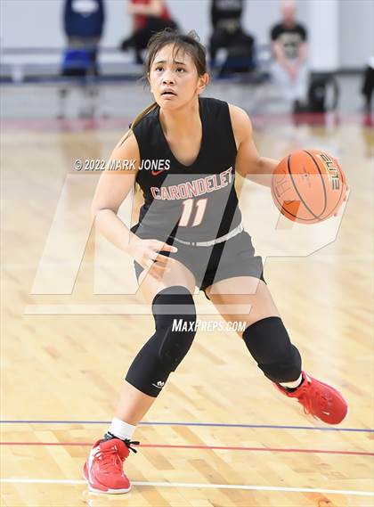 Thumbnail 1 in Carondelet vs. Centennial (Nike Tournament of Champions) - John Anderson Division Championship photogallery.