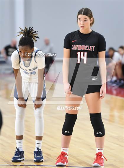 Thumbnail 3 in Carondelet vs. Centennial (Nike Tournament of Champions) - John Anderson Division Championship photogallery.
