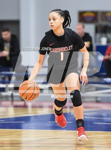 Thumbnail 3 in Carondelet vs. Centennial (Nike Tournament of Champions) - John Anderson Division Championship photogallery.