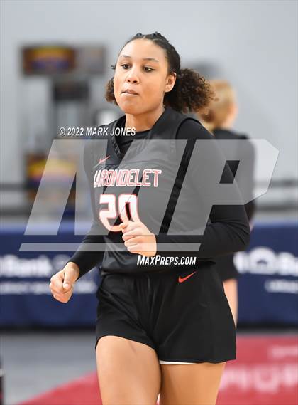 Thumbnail 1 in Carondelet vs. Centennial (Nike Tournament of Champions) - John Anderson Division Championship photogallery.
