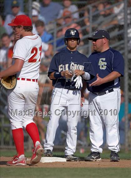 Thumbnail 2 in Jesuit vs. Elk Grove (CIF SJS D1 Playoffs) photogallery.