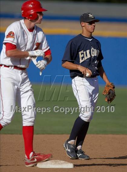 Thumbnail 3 in Jesuit vs. Elk Grove (CIF SJS D1 Playoffs) photogallery.