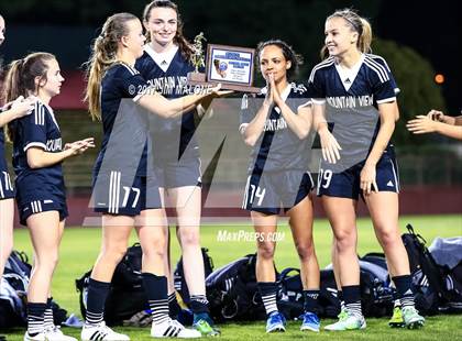 Thumbnail 3 in Mountain View vs. Archbishop Mitty (CIF CCS Open Division Final) photogallery.