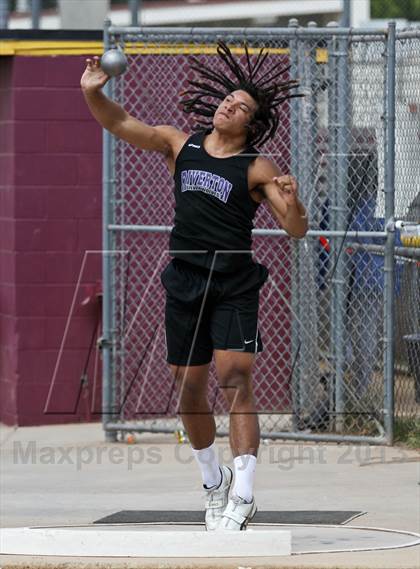 Thumbnail 2 in Arcadia Invitational (Shot Put) photogallery.