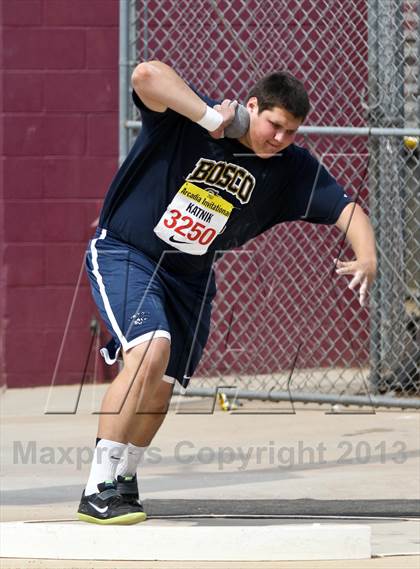 Thumbnail 3 in Arcadia Invitational (Shot Put) photogallery.