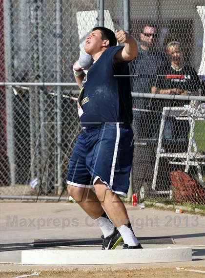 Thumbnail 2 in Arcadia Invitational (Shot Put) photogallery.