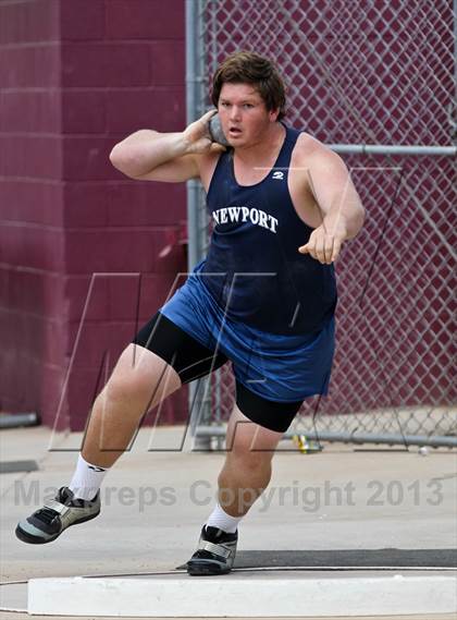 Thumbnail 2 in Arcadia Invitational (Shot Put) photogallery.