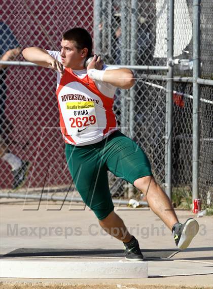 Thumbnail 2 in Arcadia Invitational (Shot Put) photogallery.