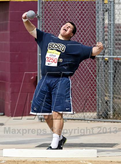 Thumbnail 2 in Arcadia Invitational (Shot Put) photogallery.