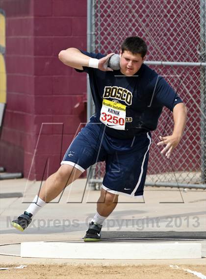 Thumbnail 2 in Arcadia Invitational (Shot Put) photogallery.