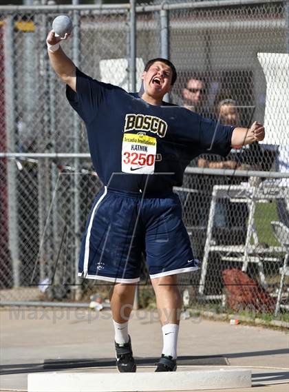 Thumbnail 3 in Arcadia Invitational (Shot Put) photogallery.