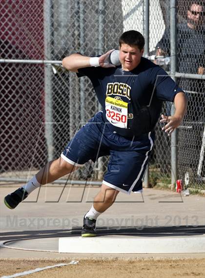Thumbnail 2 in Arcadia Invitational (Shot Put) photogallery.