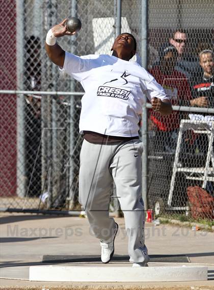Thumbnail 2 in Arcadia Invitational (Shot Put) photogallery.